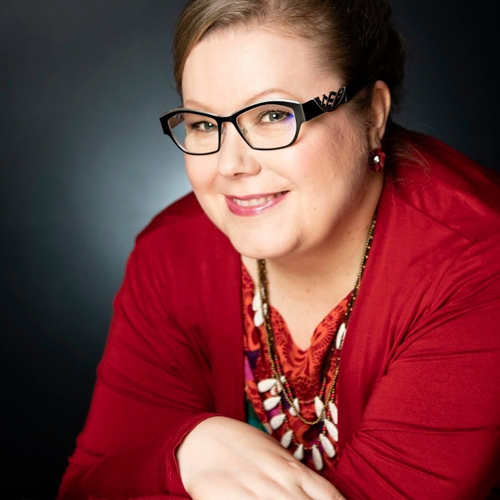 Kirjailija Kristiina Vuori