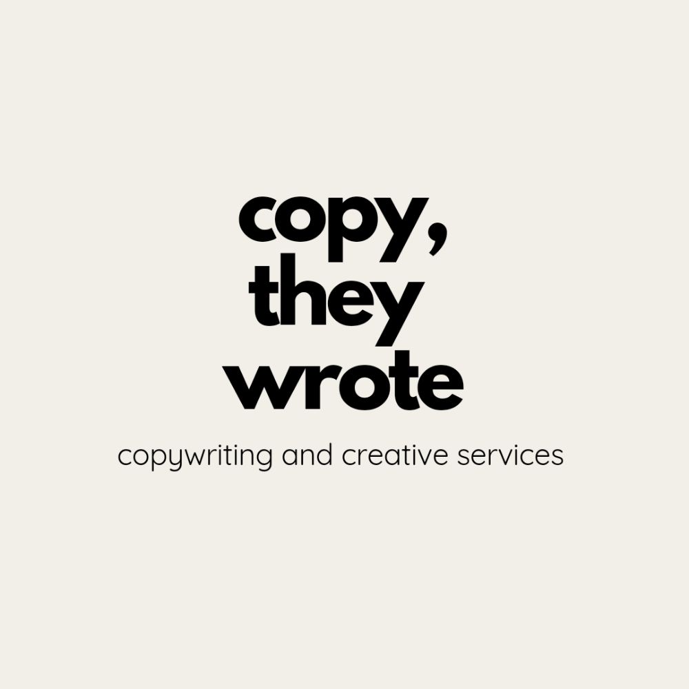 copy, they wrote