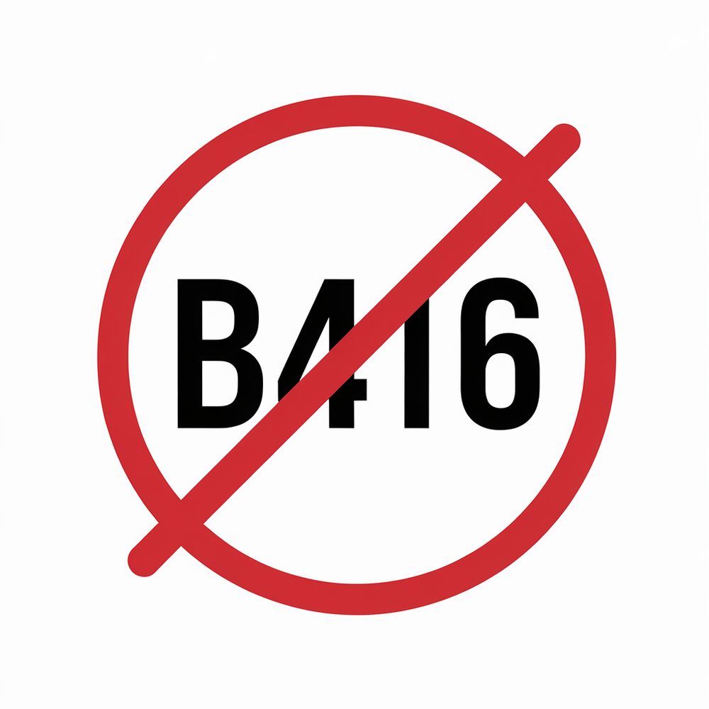 Stop B416!