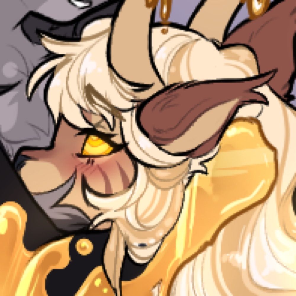 🔞Queer-ass goopy gold cat🔞