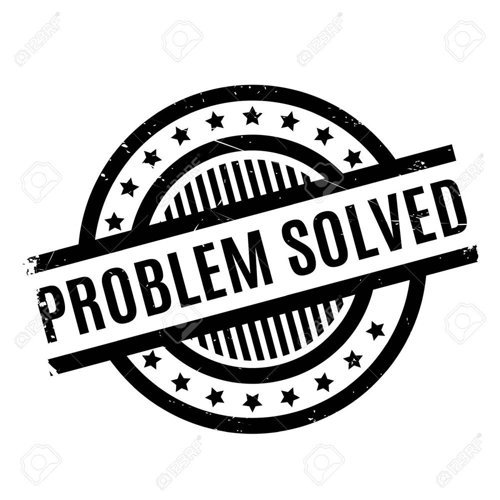 Problem Solved 