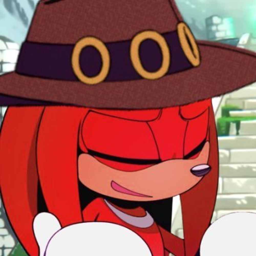 Knuckles the Echidna 🍇