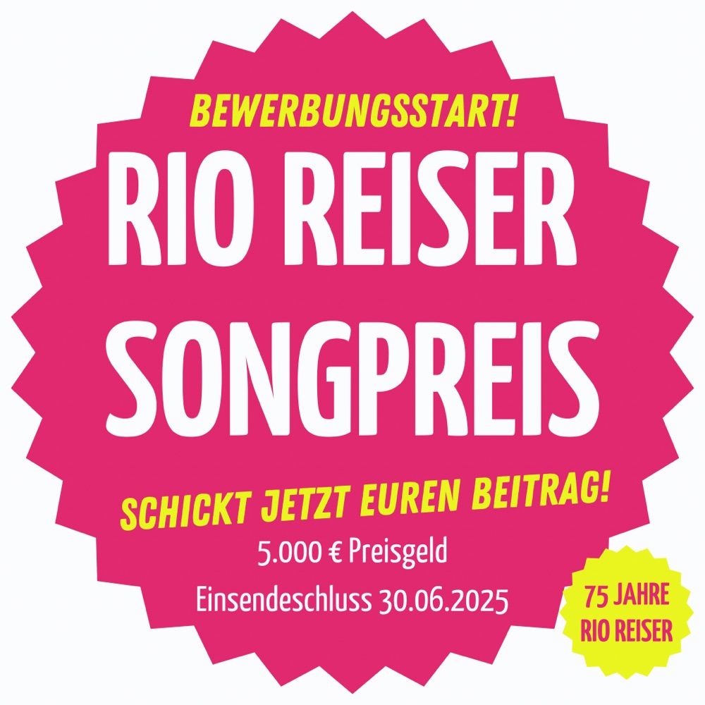 RIO REISER SONGPREIS