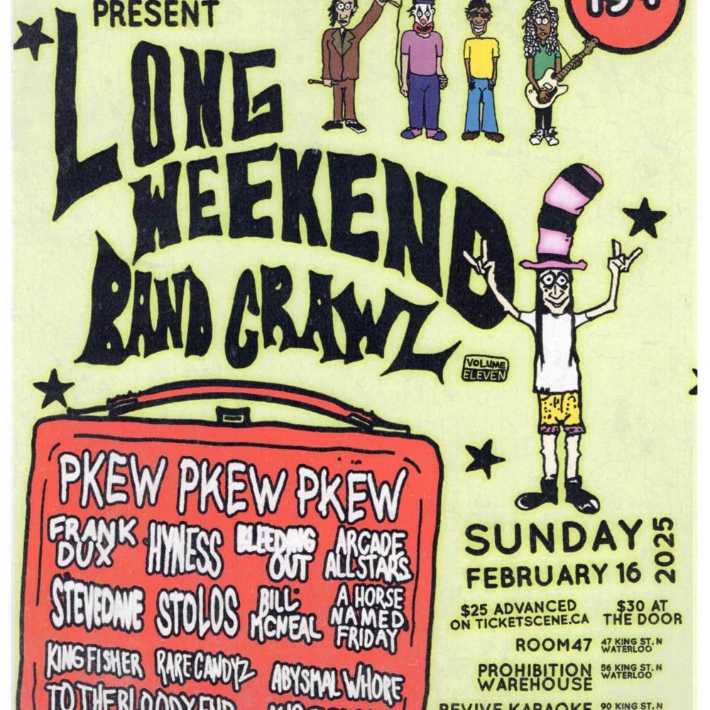 Long Weekend Band Crawl