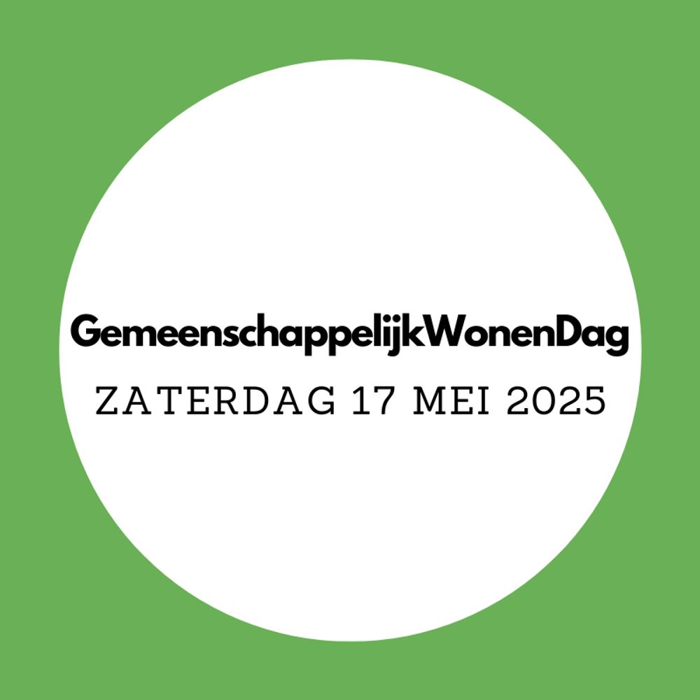 GemeenschappelijkWonenDag