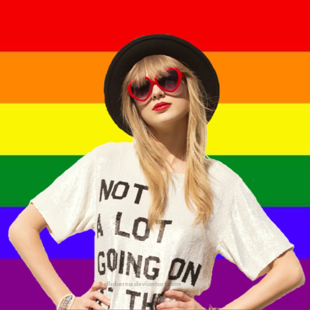 Evie loves Taylor 🏳️‍🌈