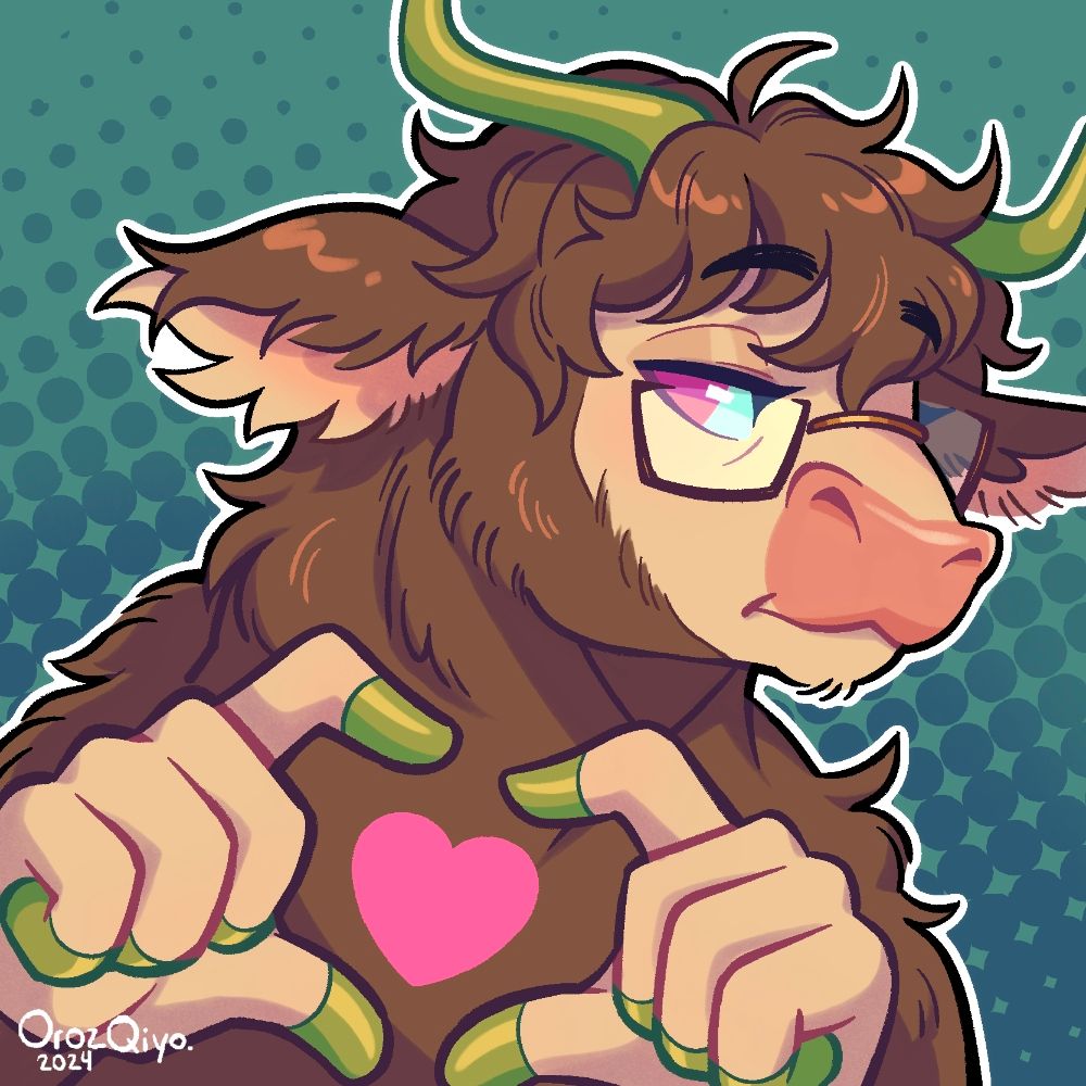 Chalk the Cow 💜 🔞
