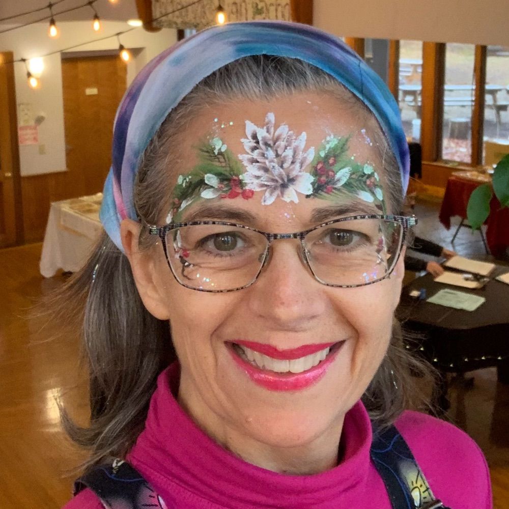 Blossom Winks Face Painting