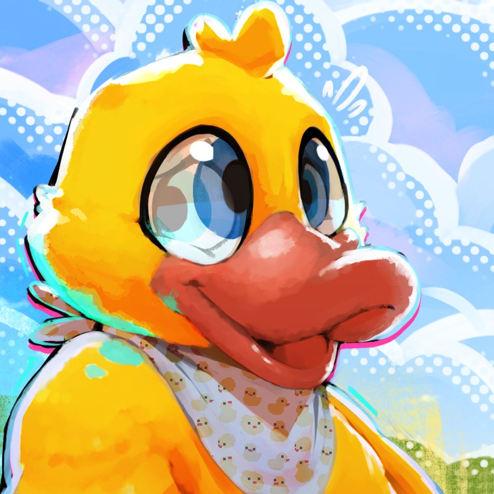 A very padded duck