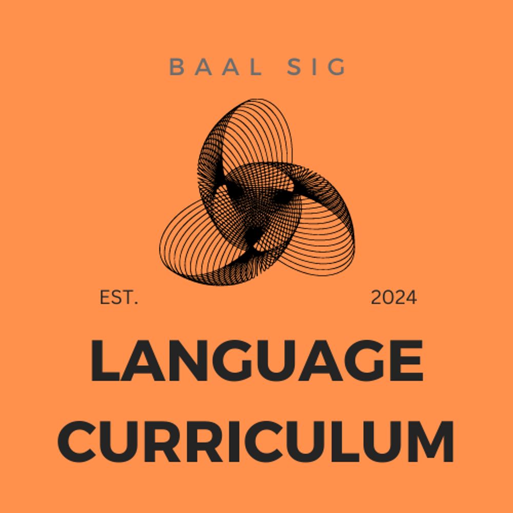 BAAL Language Curriculum Special Interest Group