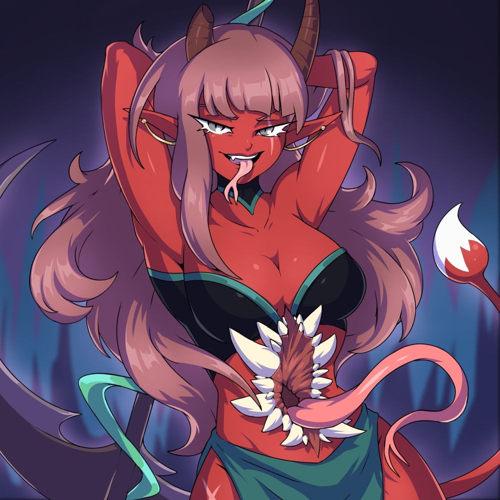 Jade ✨🗡️ Eldritch Tiefling✨🗡️