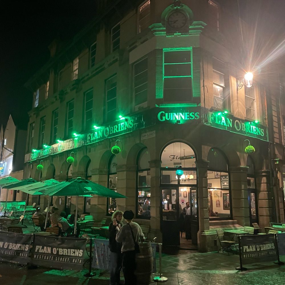 Flan O'Briens. Bath
