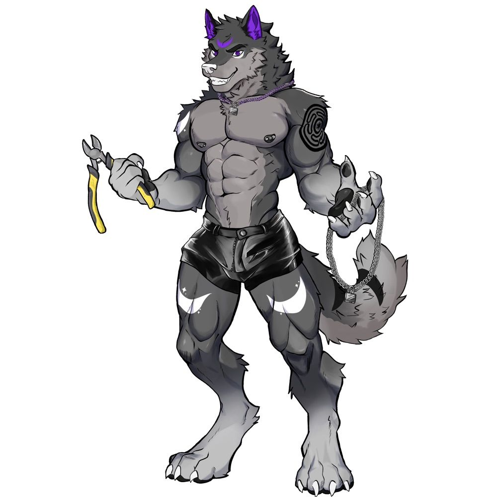 Pup Amethyst Wollf