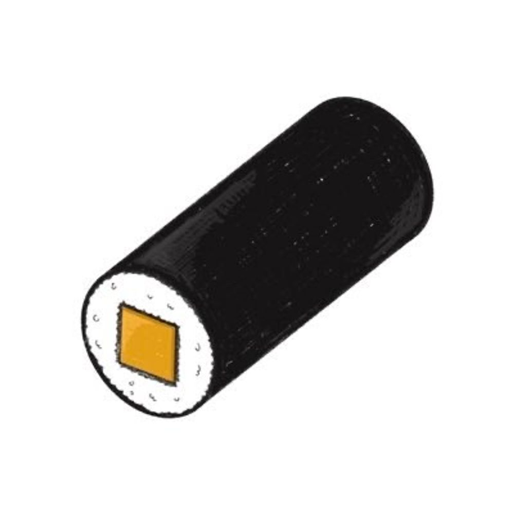 김밥에단무지