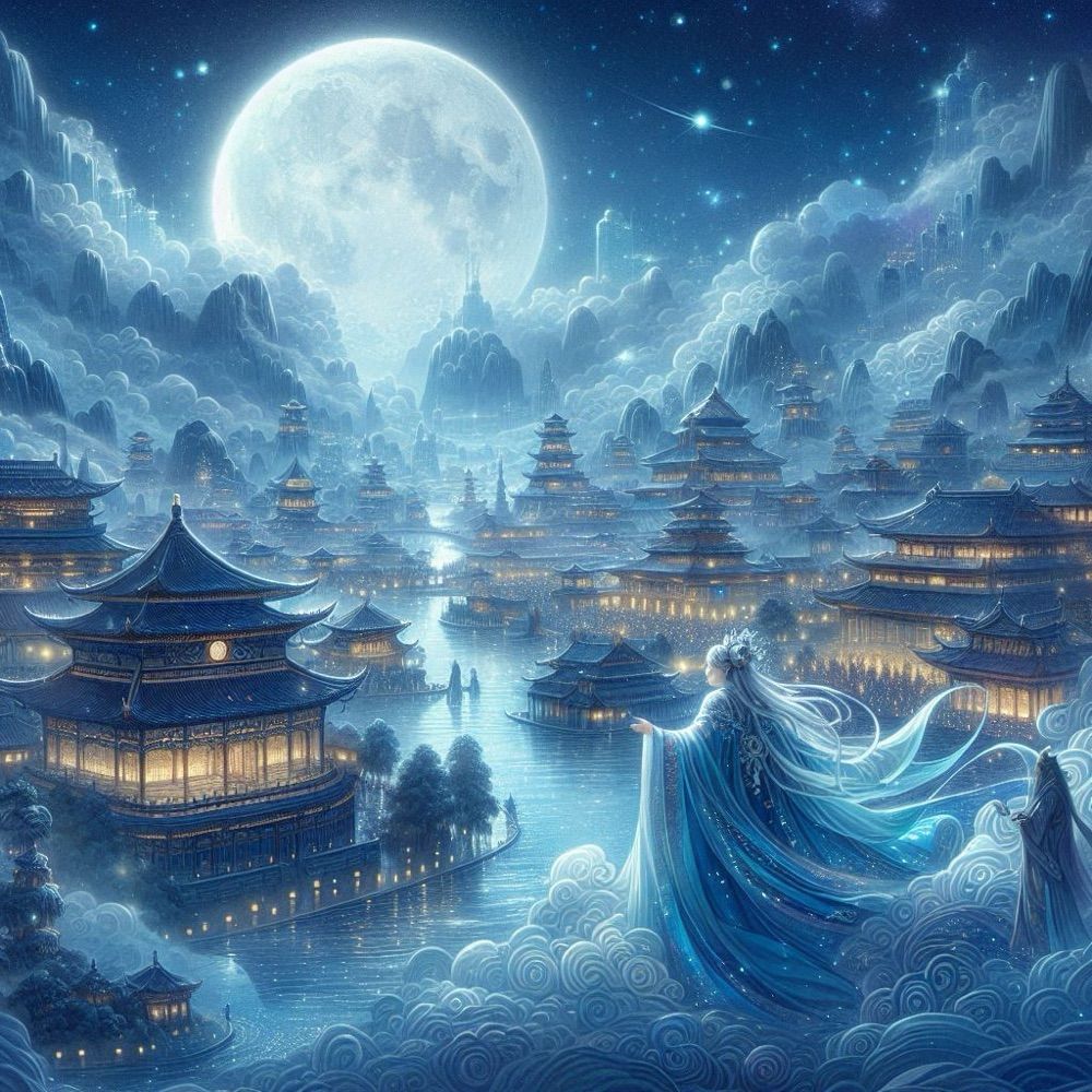 蒼玄月—Azure Mystic Moon