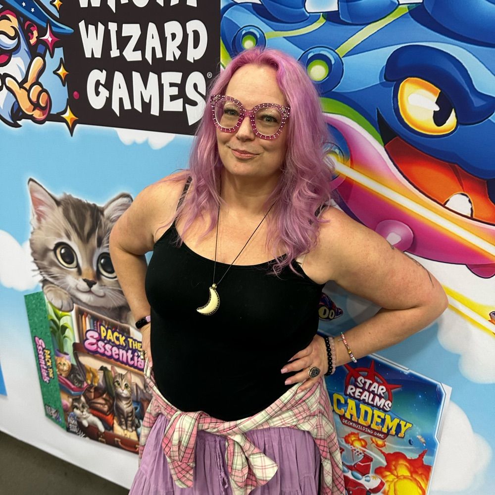 Debbie from Wise Wizard Games 🔜 GAMA Expo