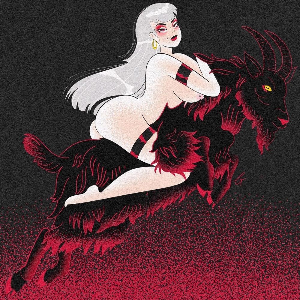Honeybadger the Goat Queen