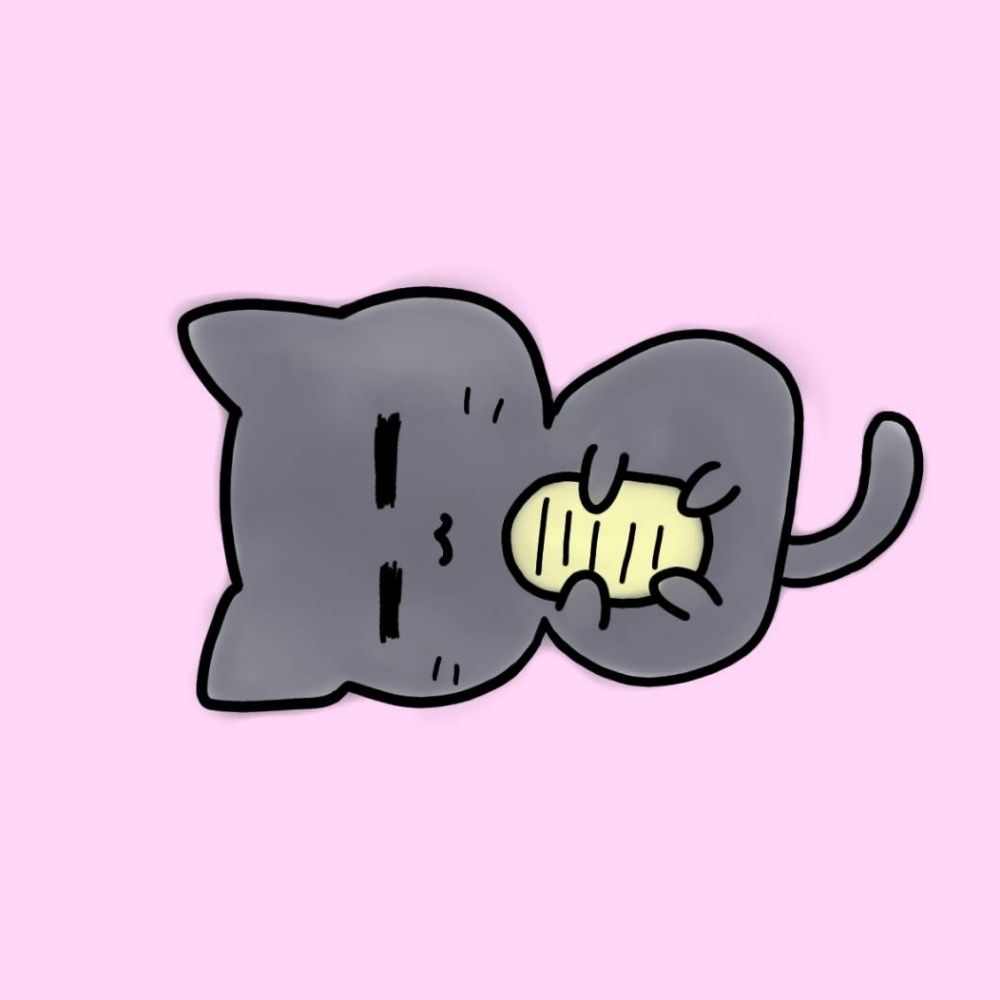 くろ猫に小判
