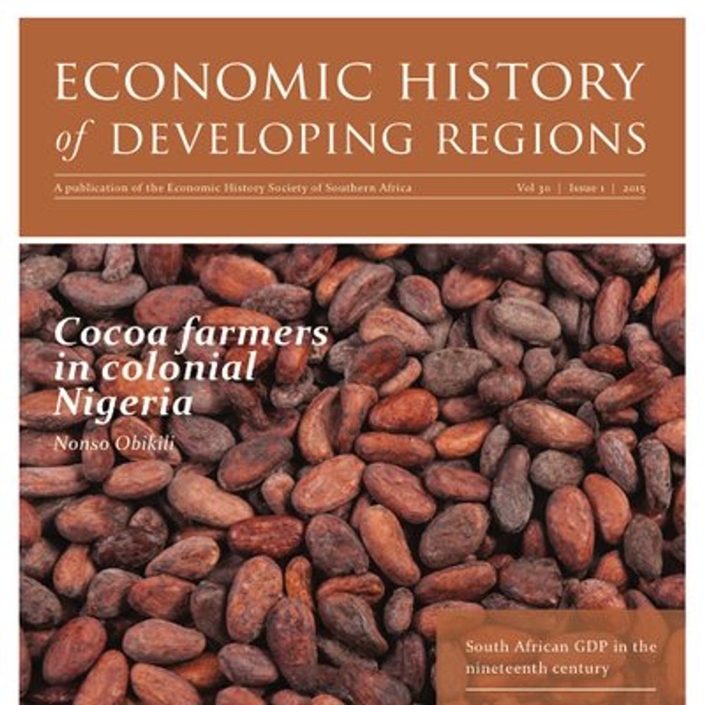 Economic History of Developing Regions
