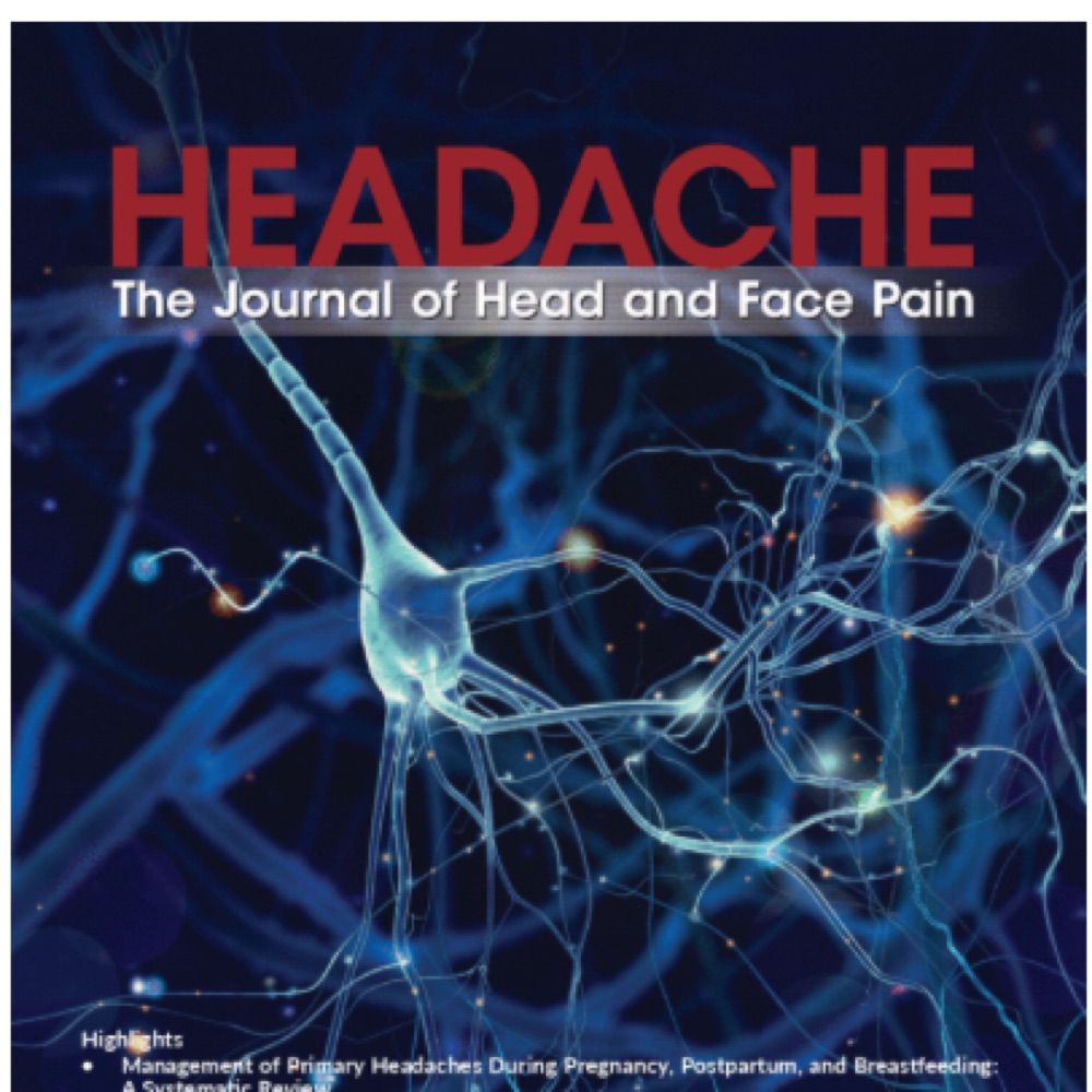 Headache: The Journal of Head & Face Pain