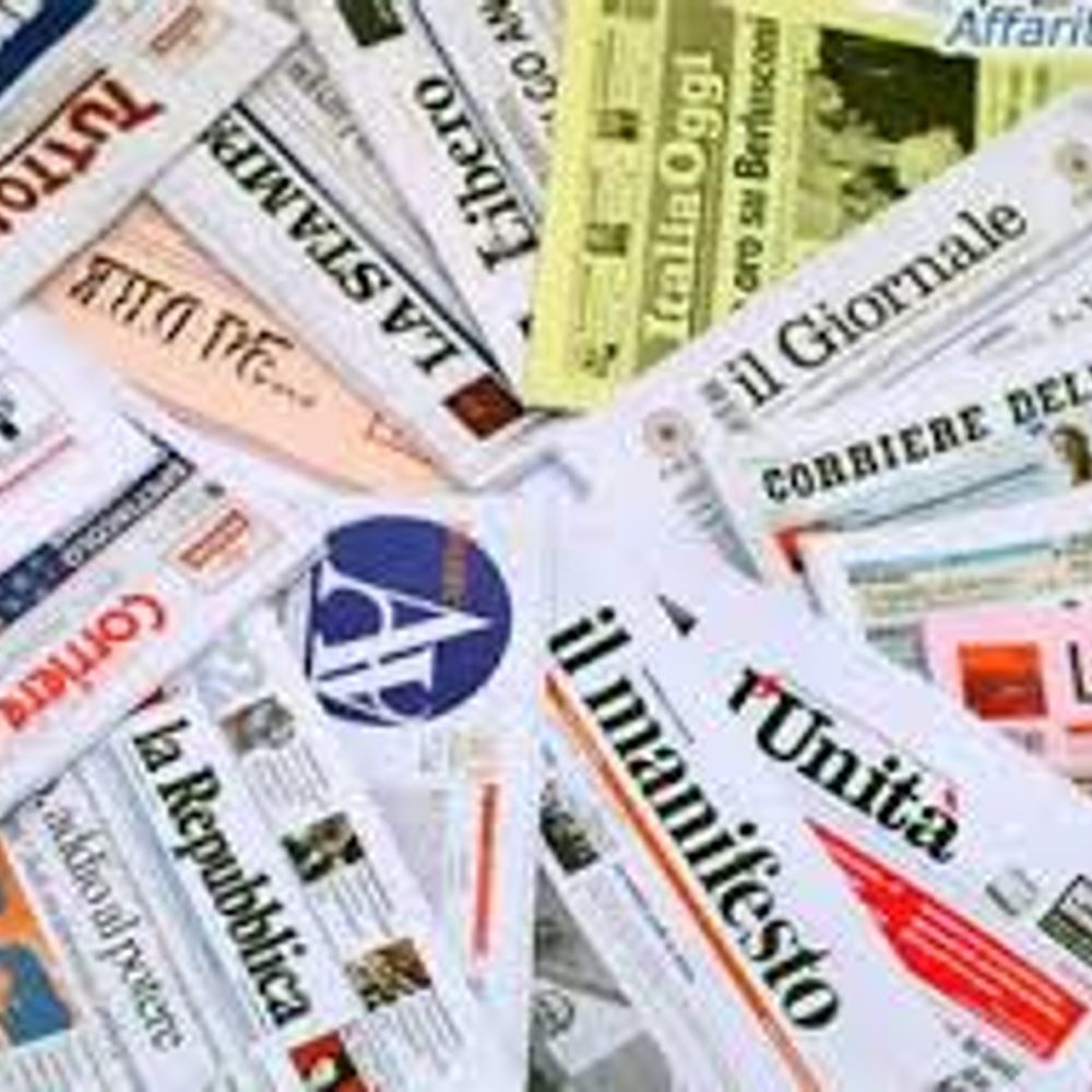 Italian newspapers feed