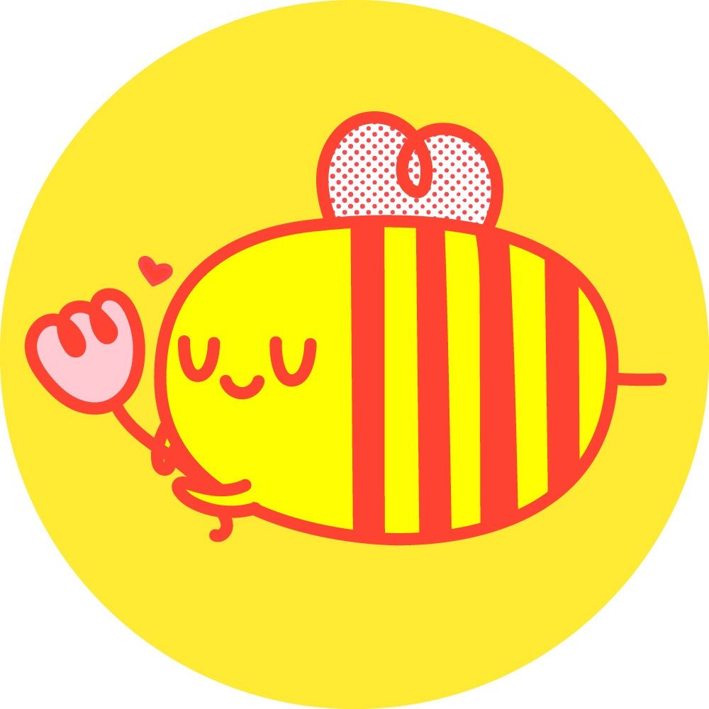 Tiny Bee Cards