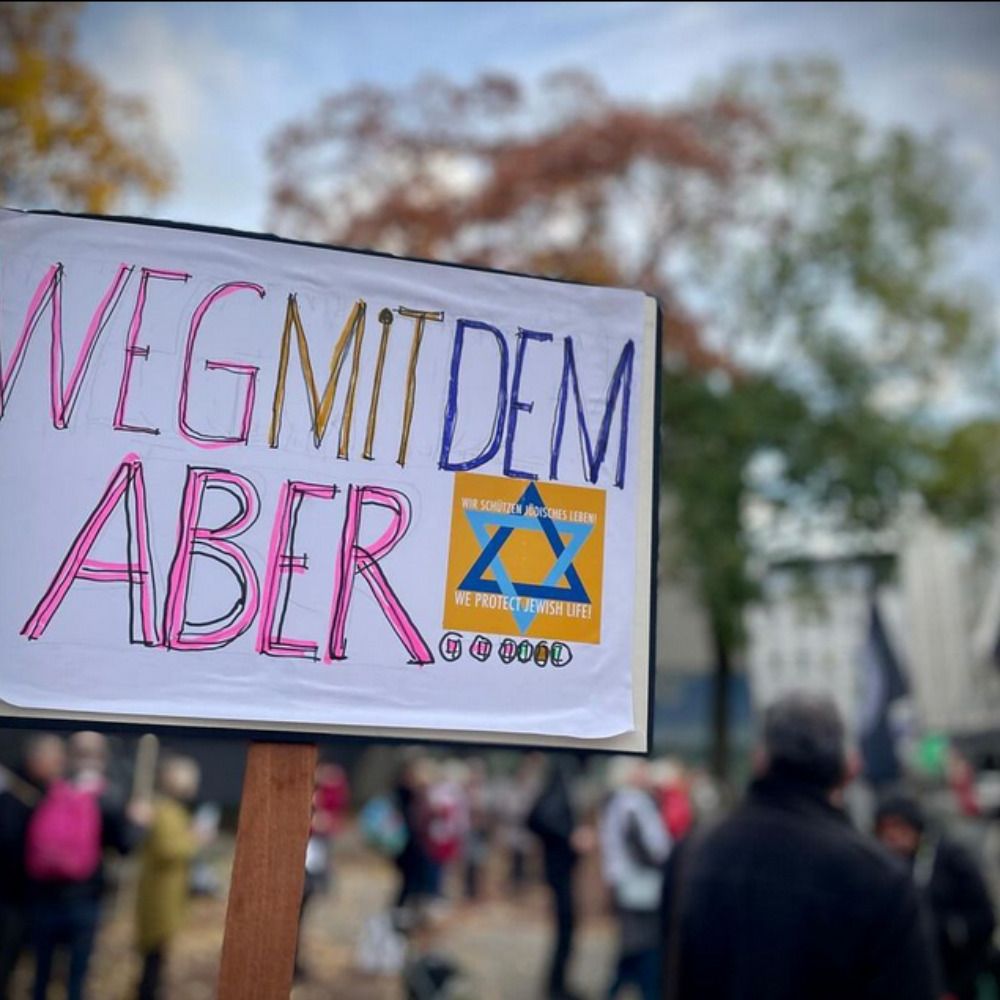 Mahnwachen gegen Antisemitismus - Berlin