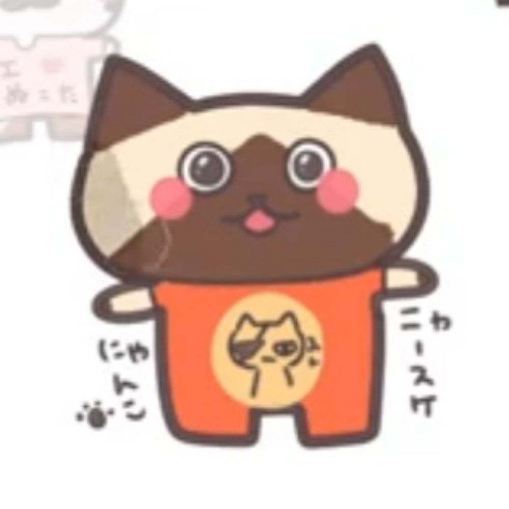 ニャースケ😽💙❤️(猫田組)🌆🧹・🐊💙