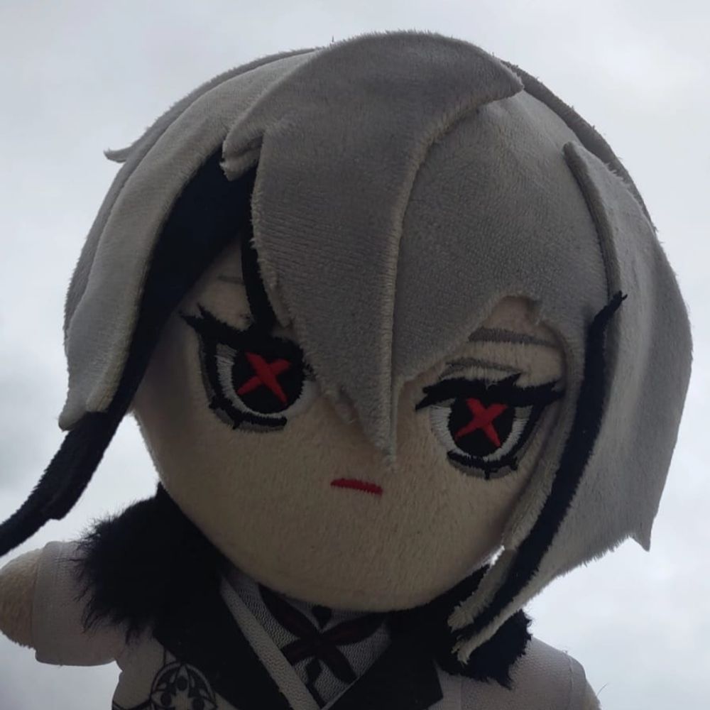 Arlecchino plushie