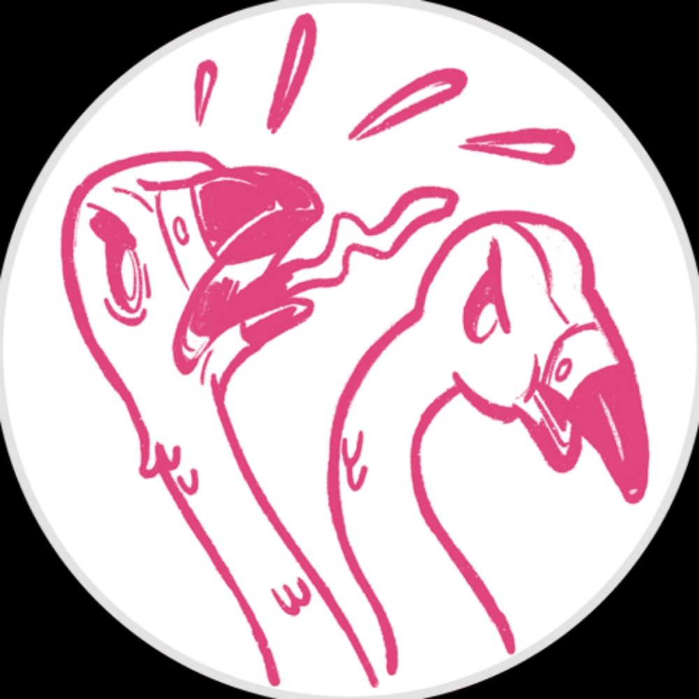 Two-Headed Death Flamingo