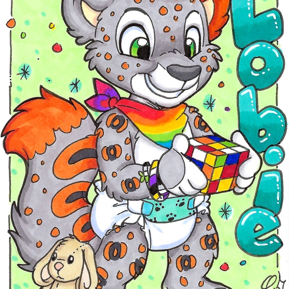 ✨️ Sparkly Bedwetter Lobie (they/them)