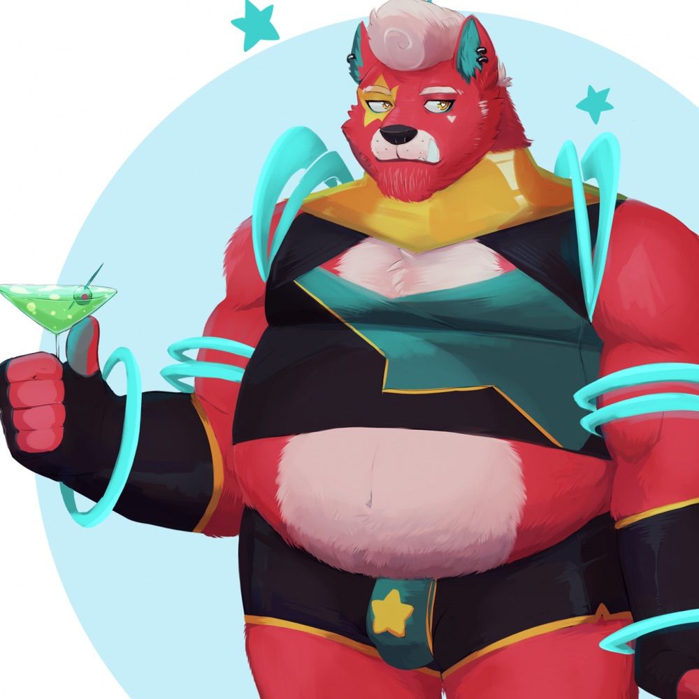 Rover, the hungry wolverine