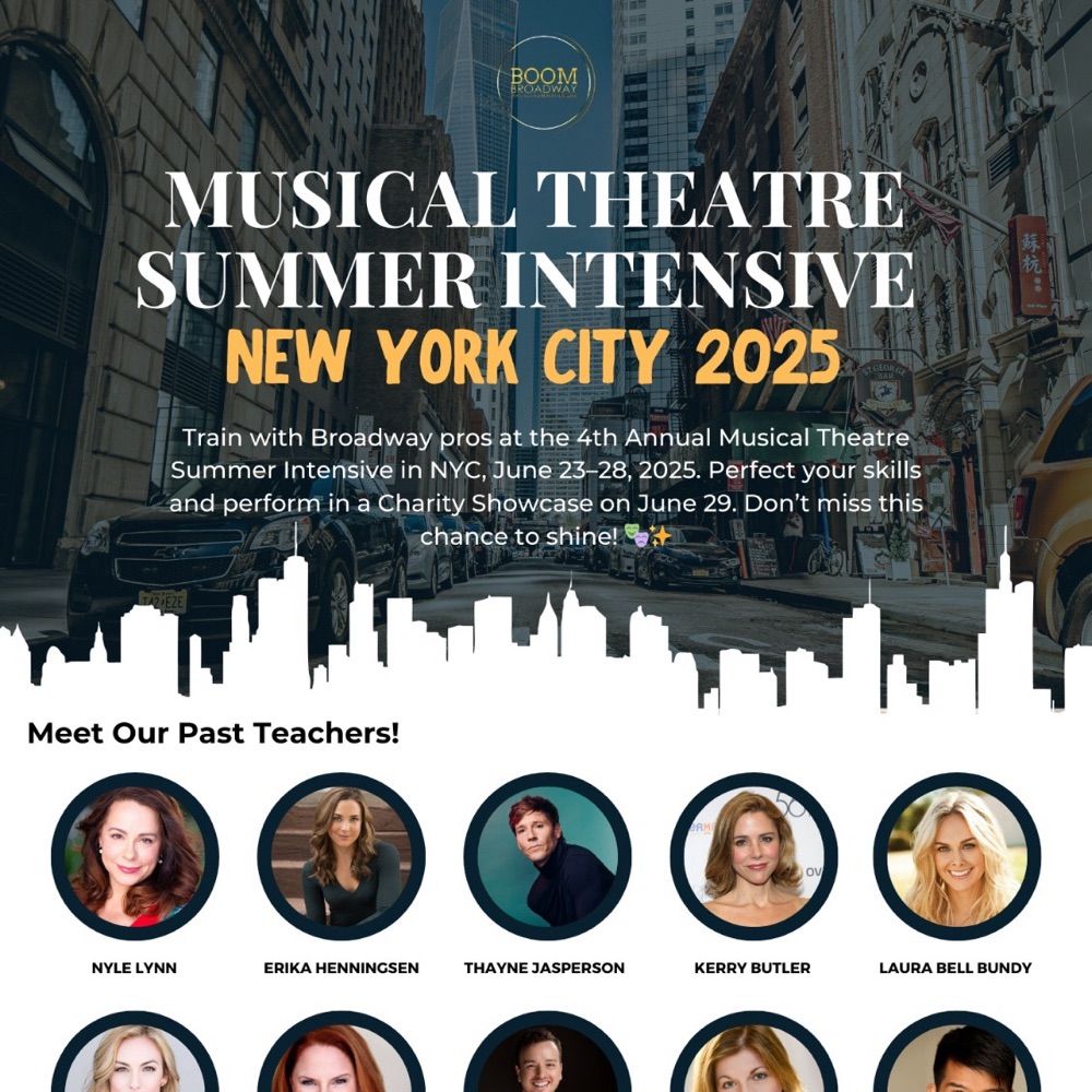 Broadway Official Online Masterclass (BOOM)