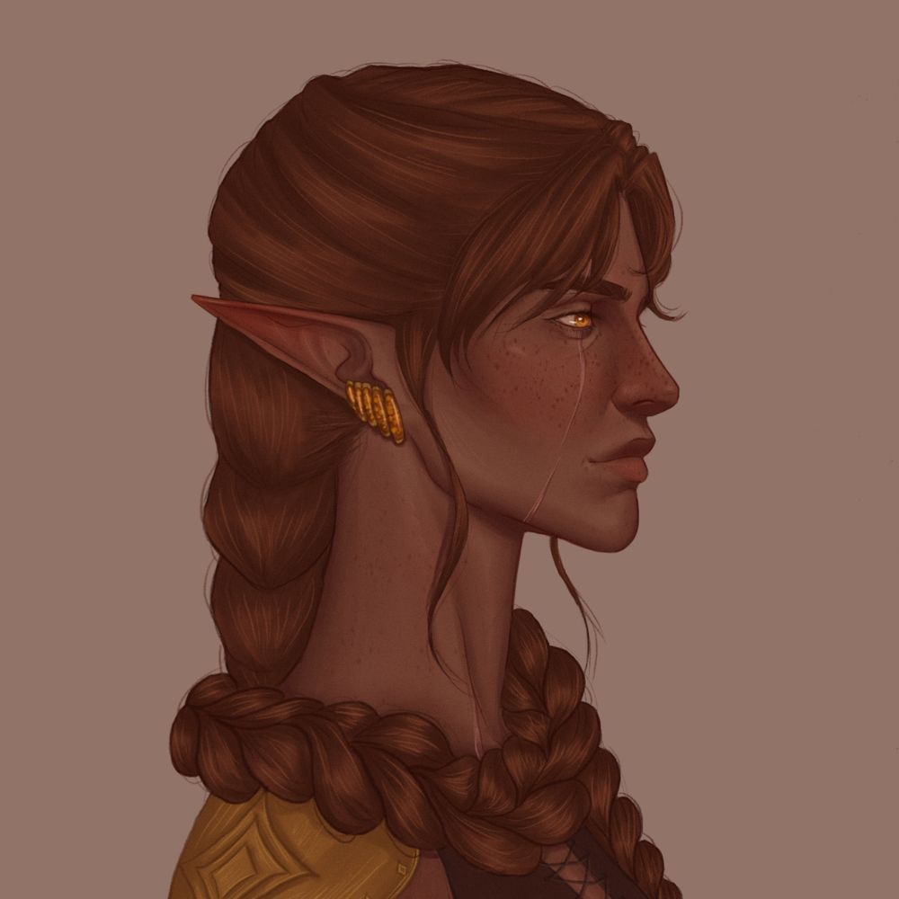 Lark 🪾☕️ On a coffee date with the Elvenking