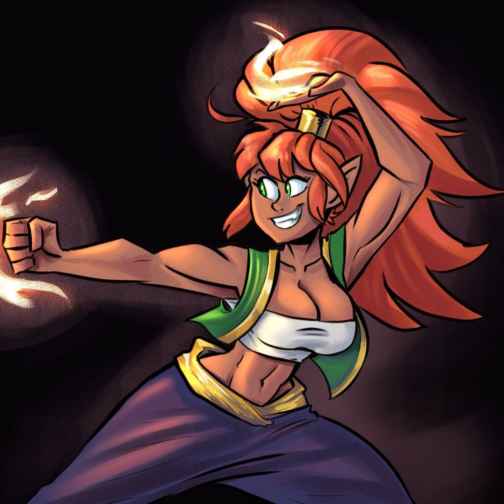 Sexy Fire Elf 🔞