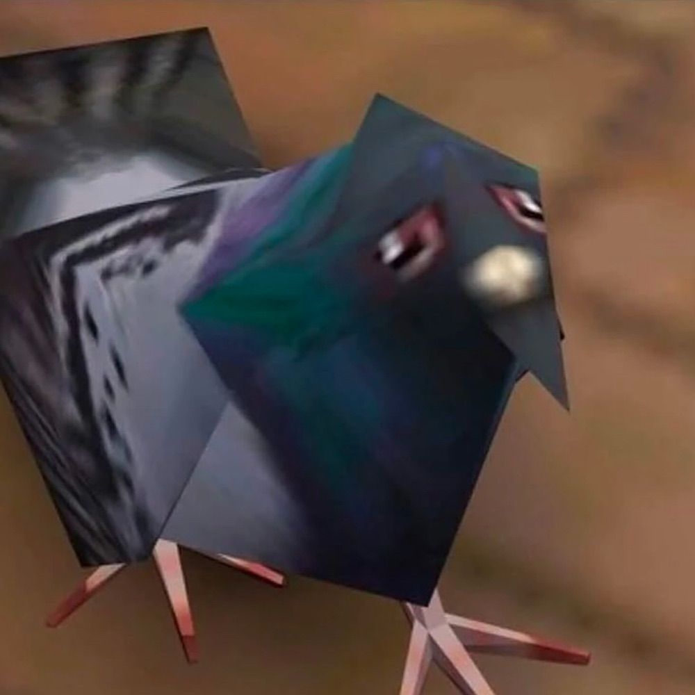 low res pigeon