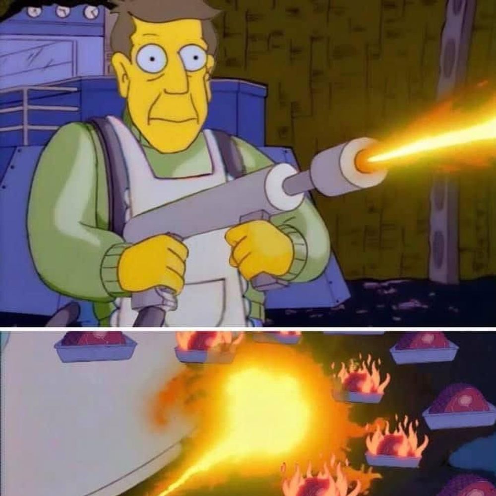 A Simpsons shitposter