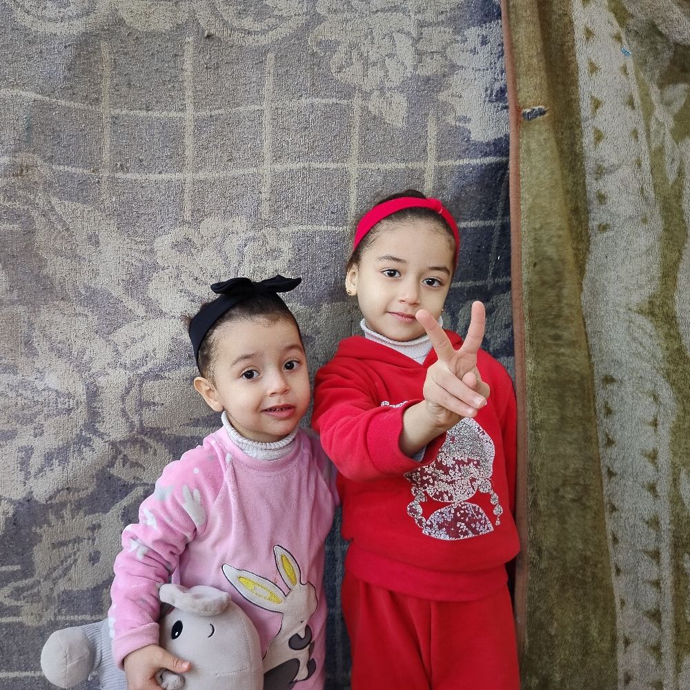 Alma and Mirna from Gaza🇵🇸🍉