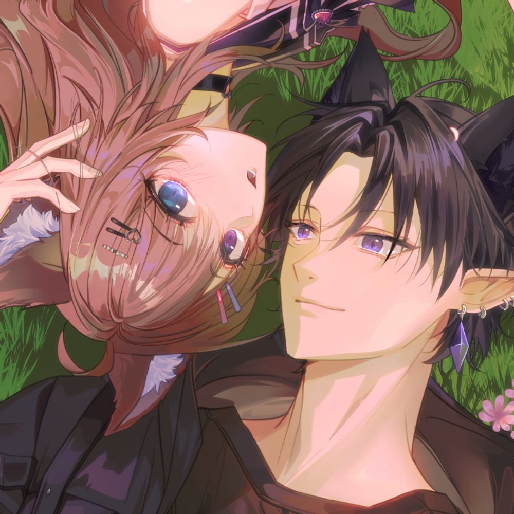 Zero_Trinity 🌸🦇| Vtubercouple