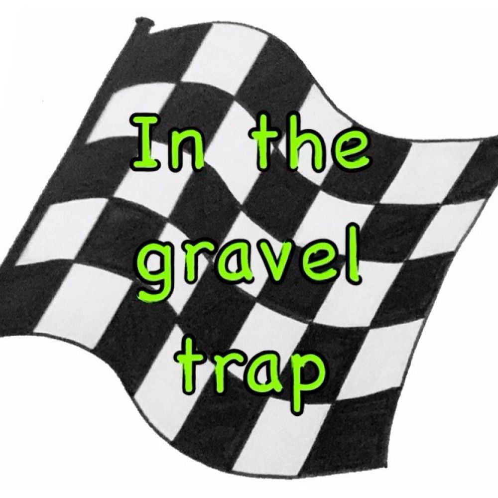 In the gravel trap
