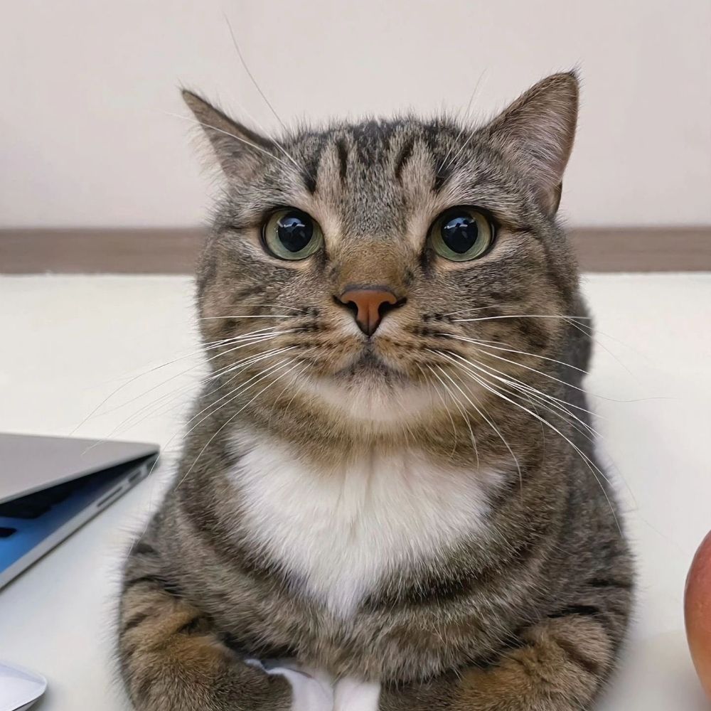 Gatinho na tela 