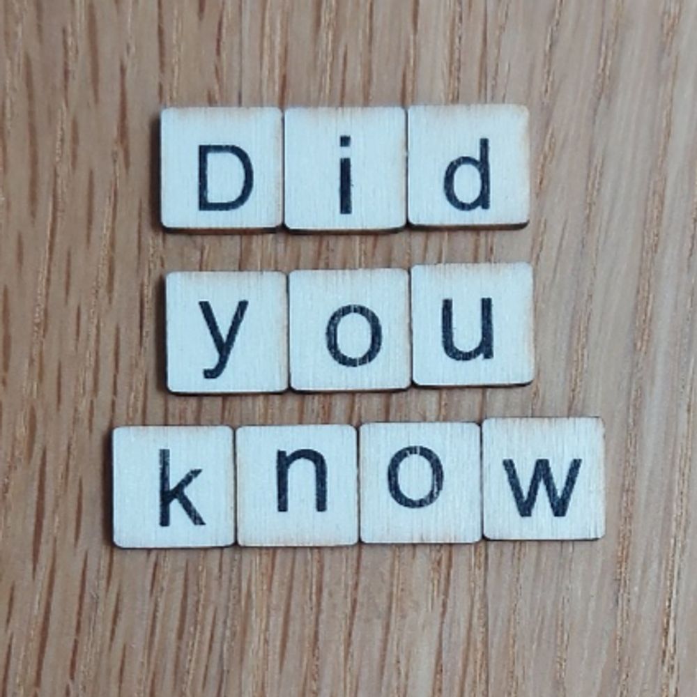 Did you know?