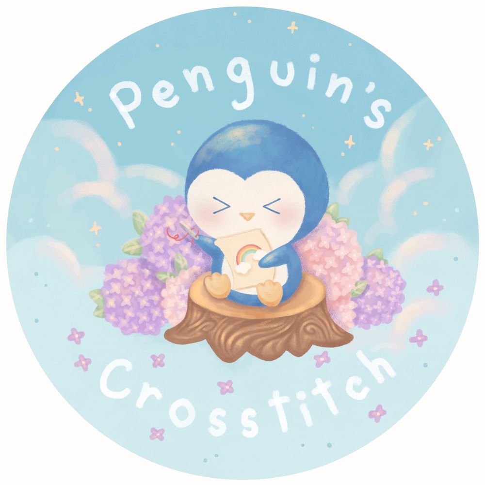 Penguin's cross stitch