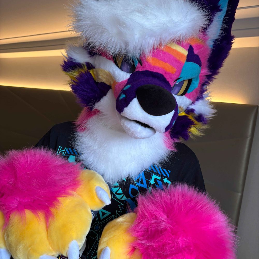 Vaporwave Coyote