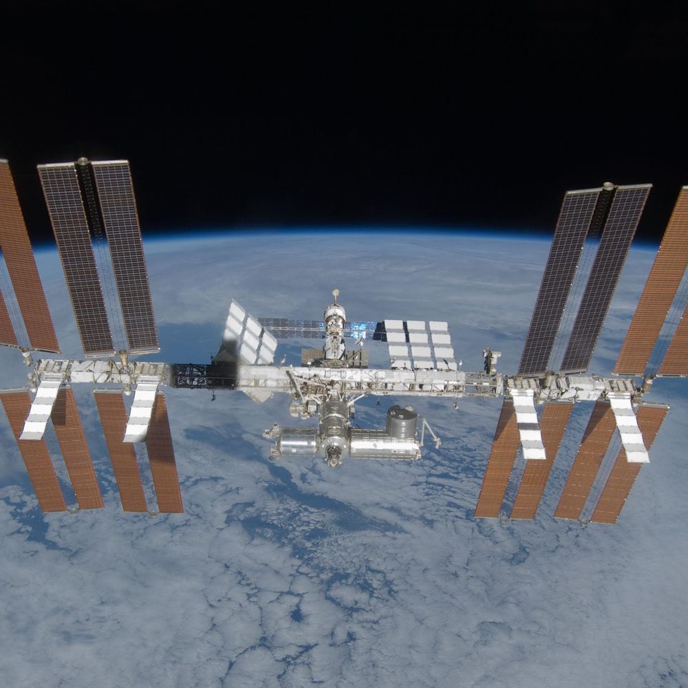 ISS over San Francisco