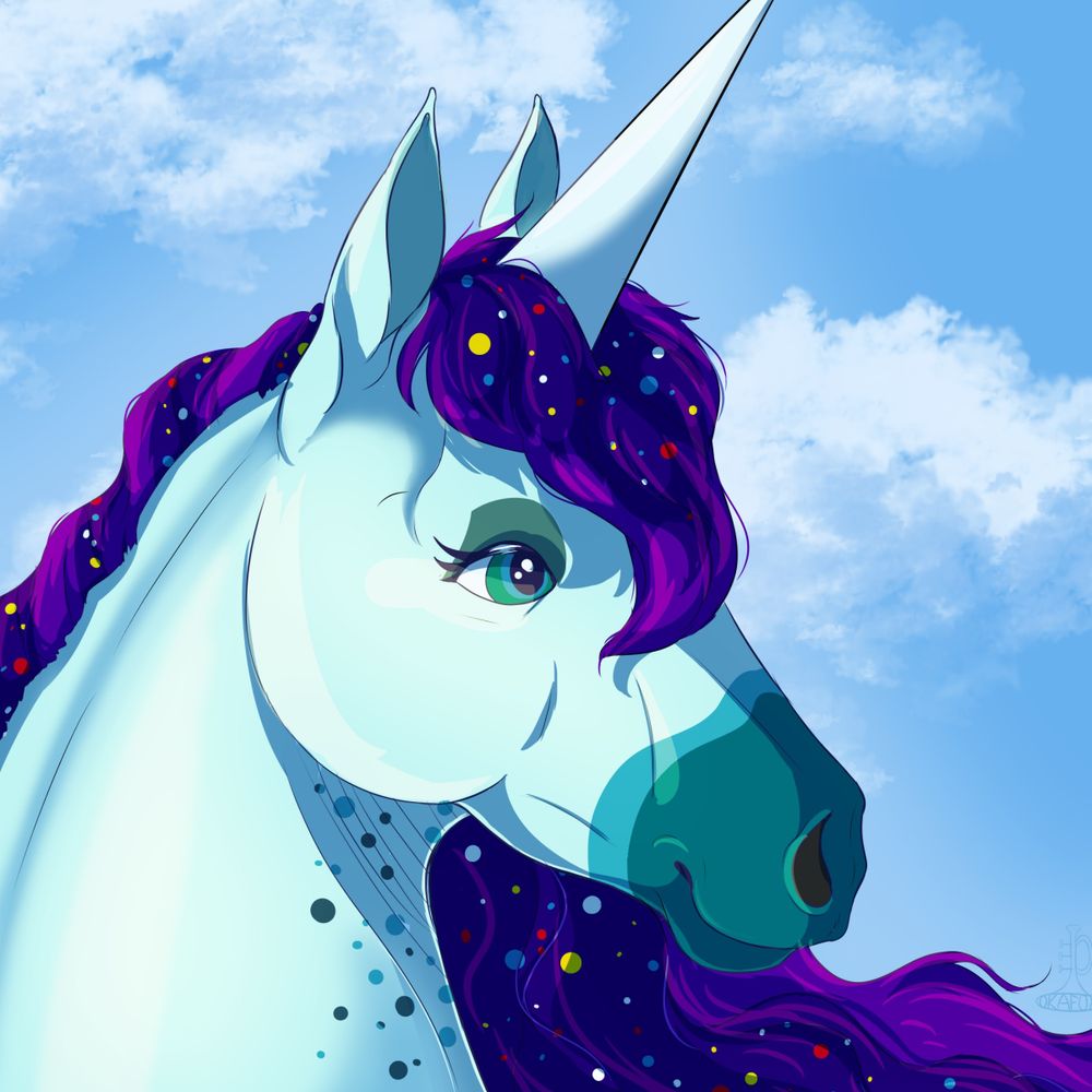 Une Licorne magique 