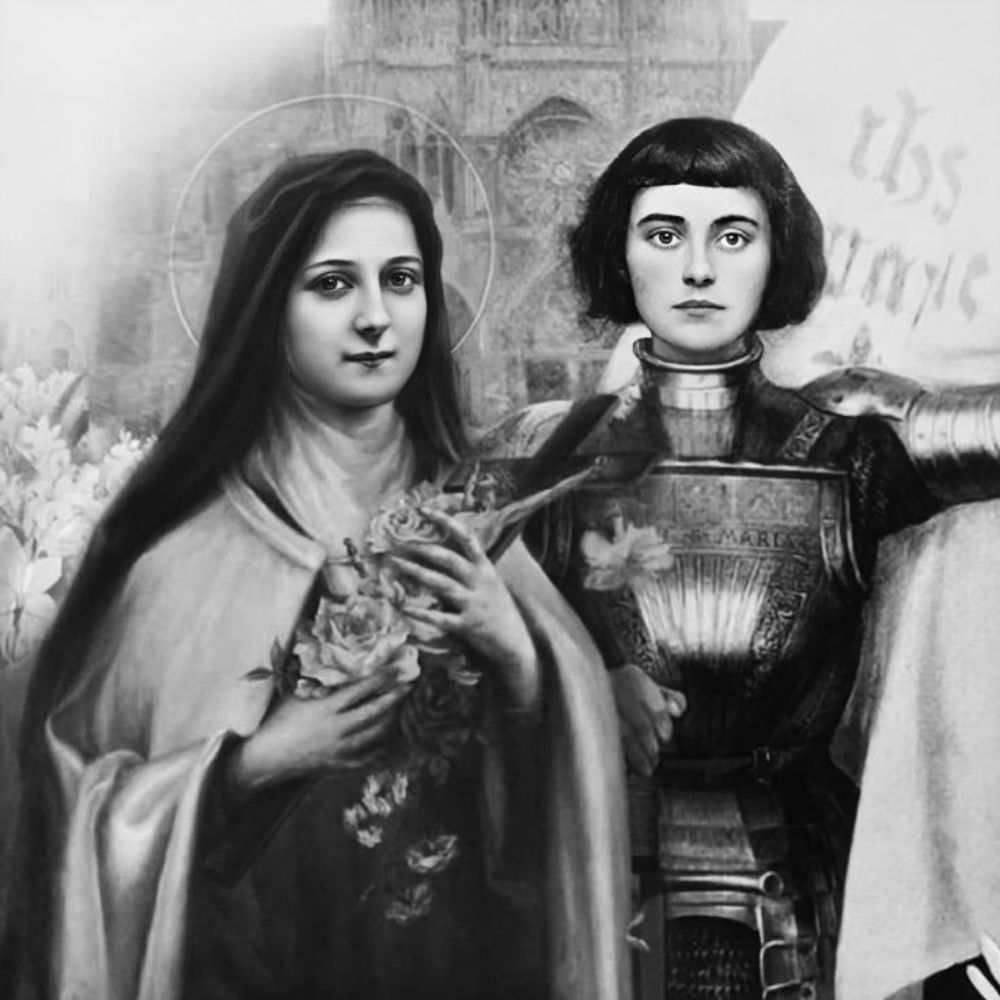 maria de lisieux e d'arc.