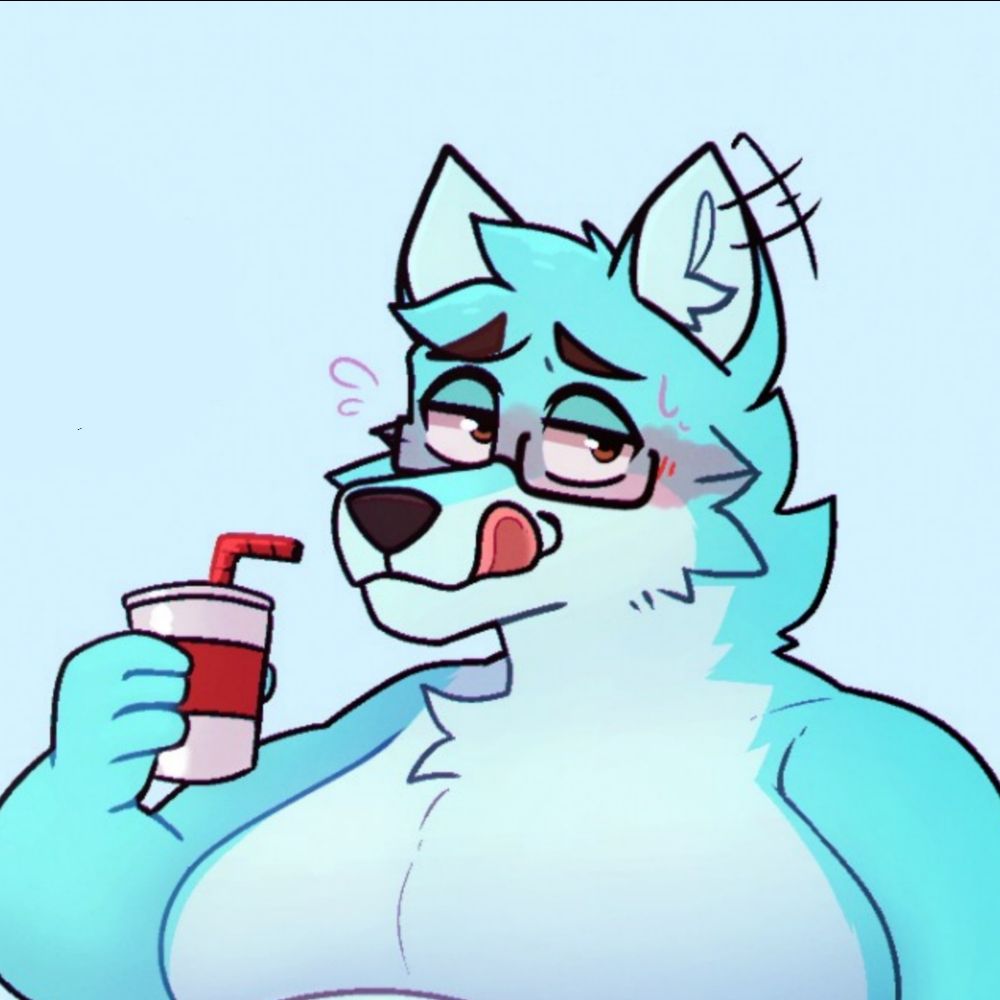 Minty, the Big Blue Husky