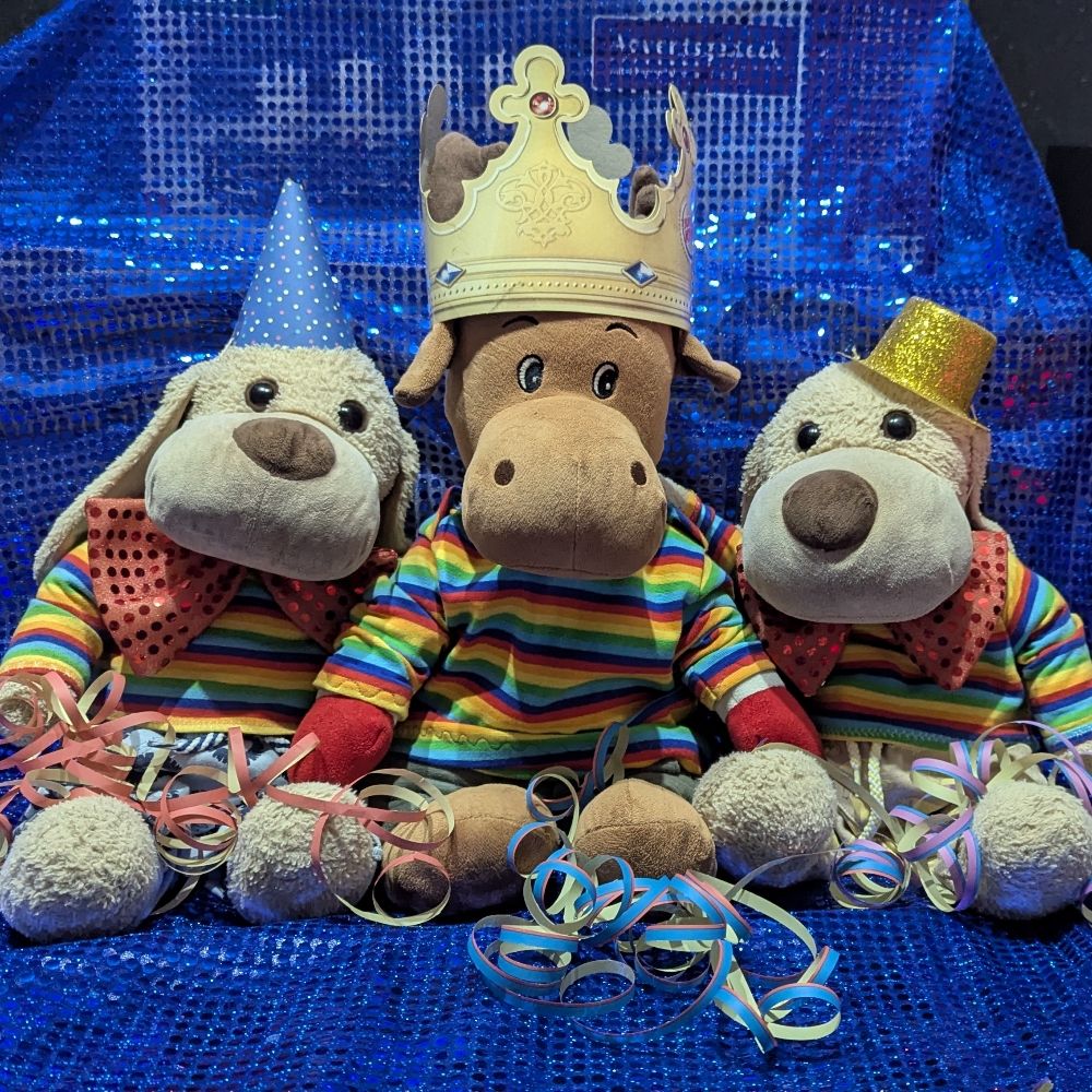 Kuscheltier Trio