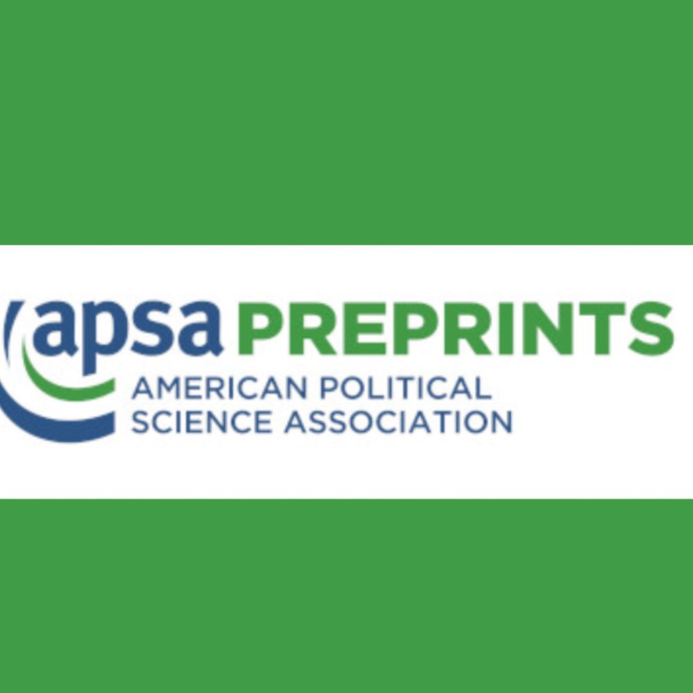 Profile picture apsa-preprints.bsky.social